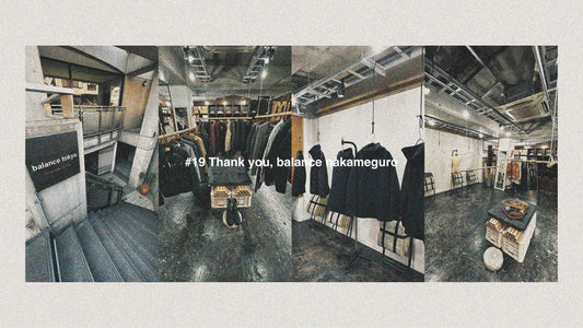 #19 Thank you, balance nakameguro