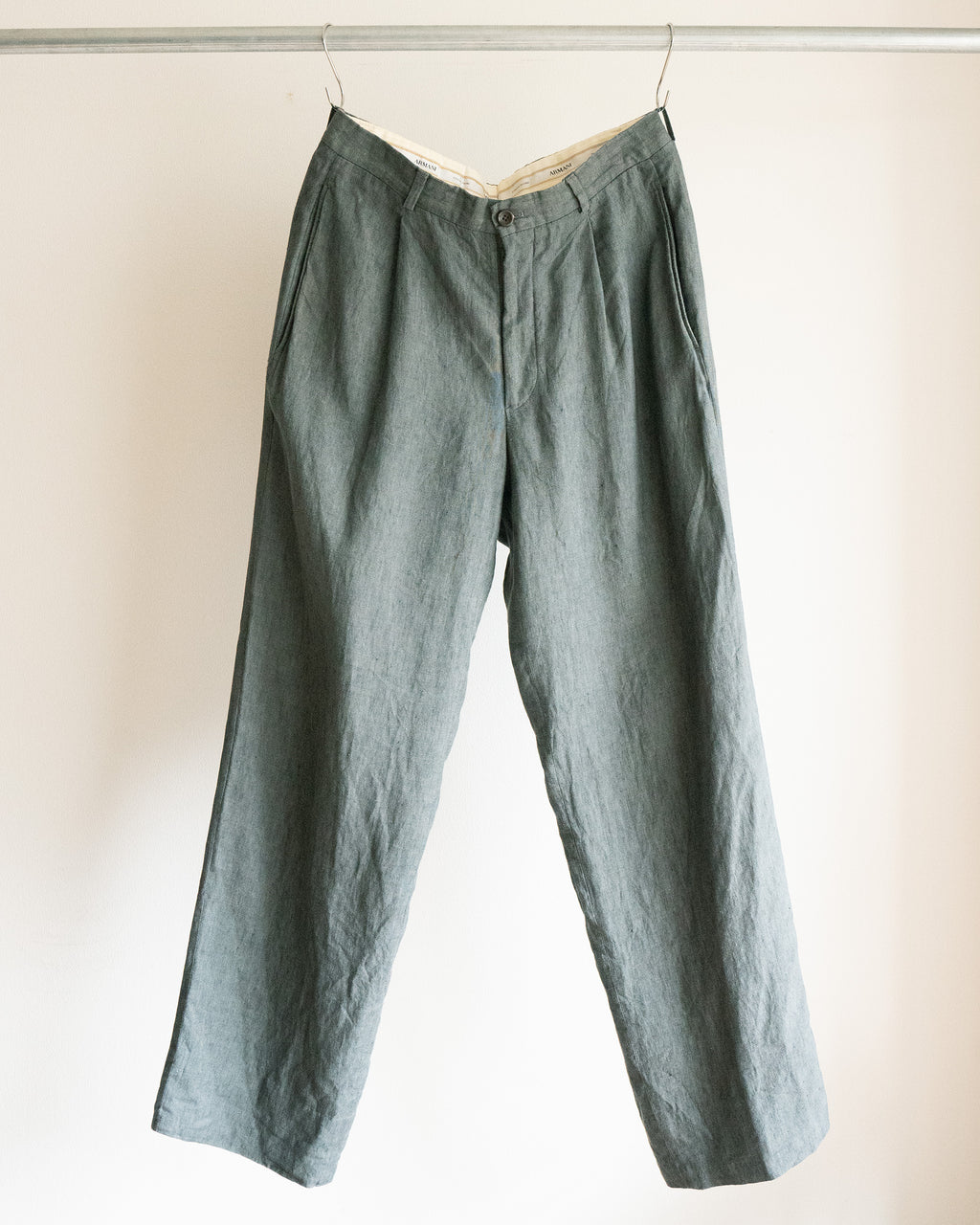 Linen 1Tuck Trousers