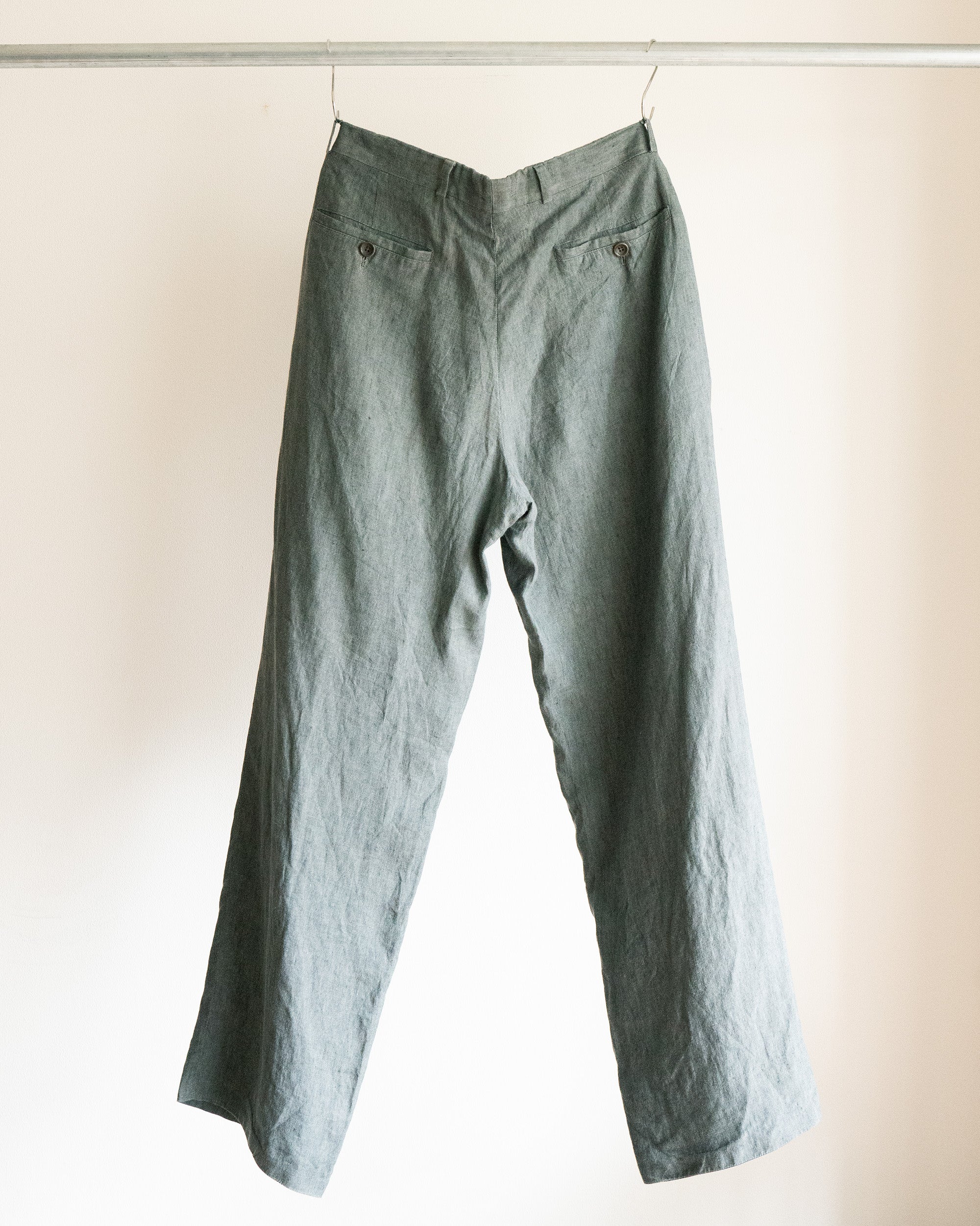 Linen 1Tuck Trousers
