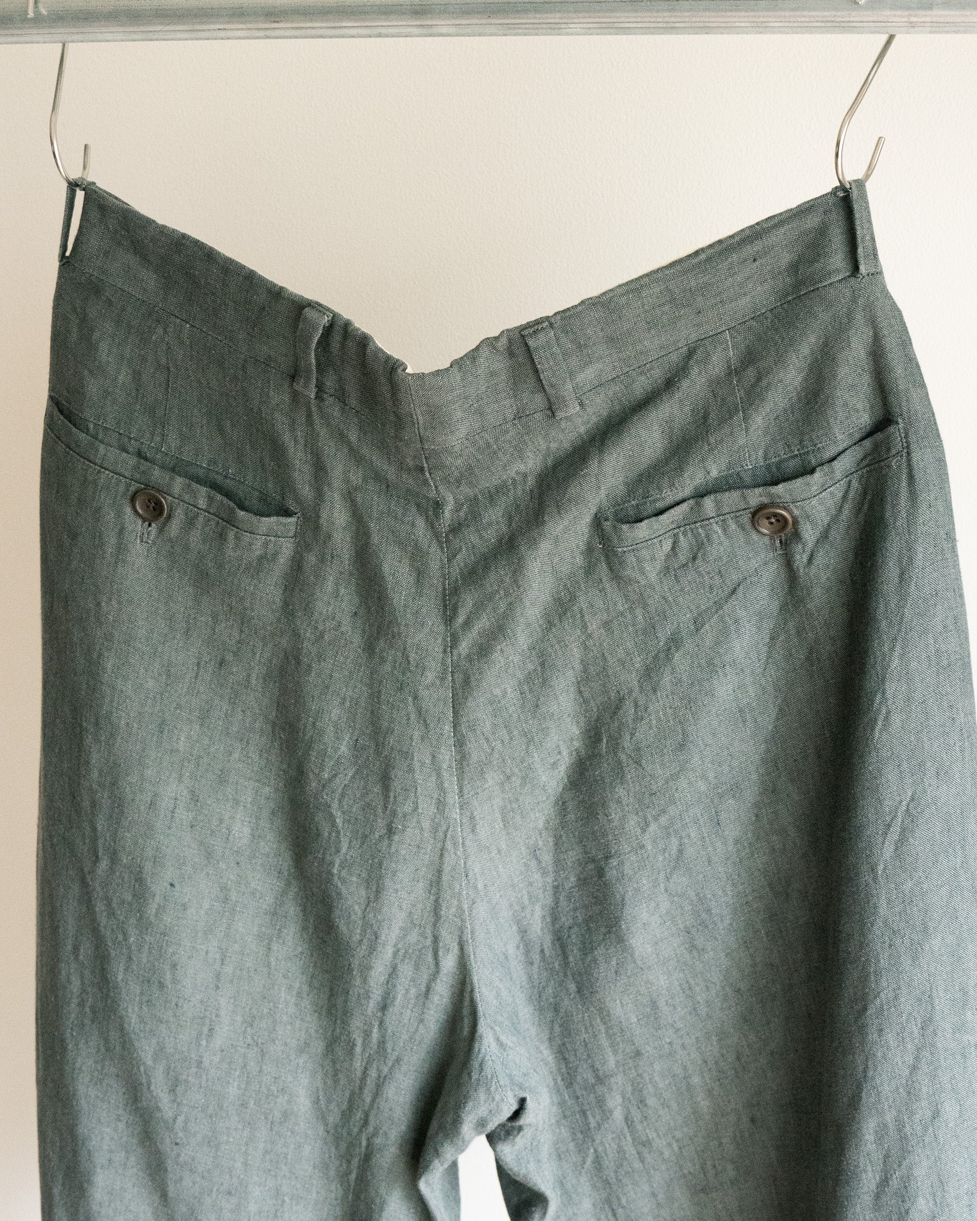 Linen 1Tuck Trousers