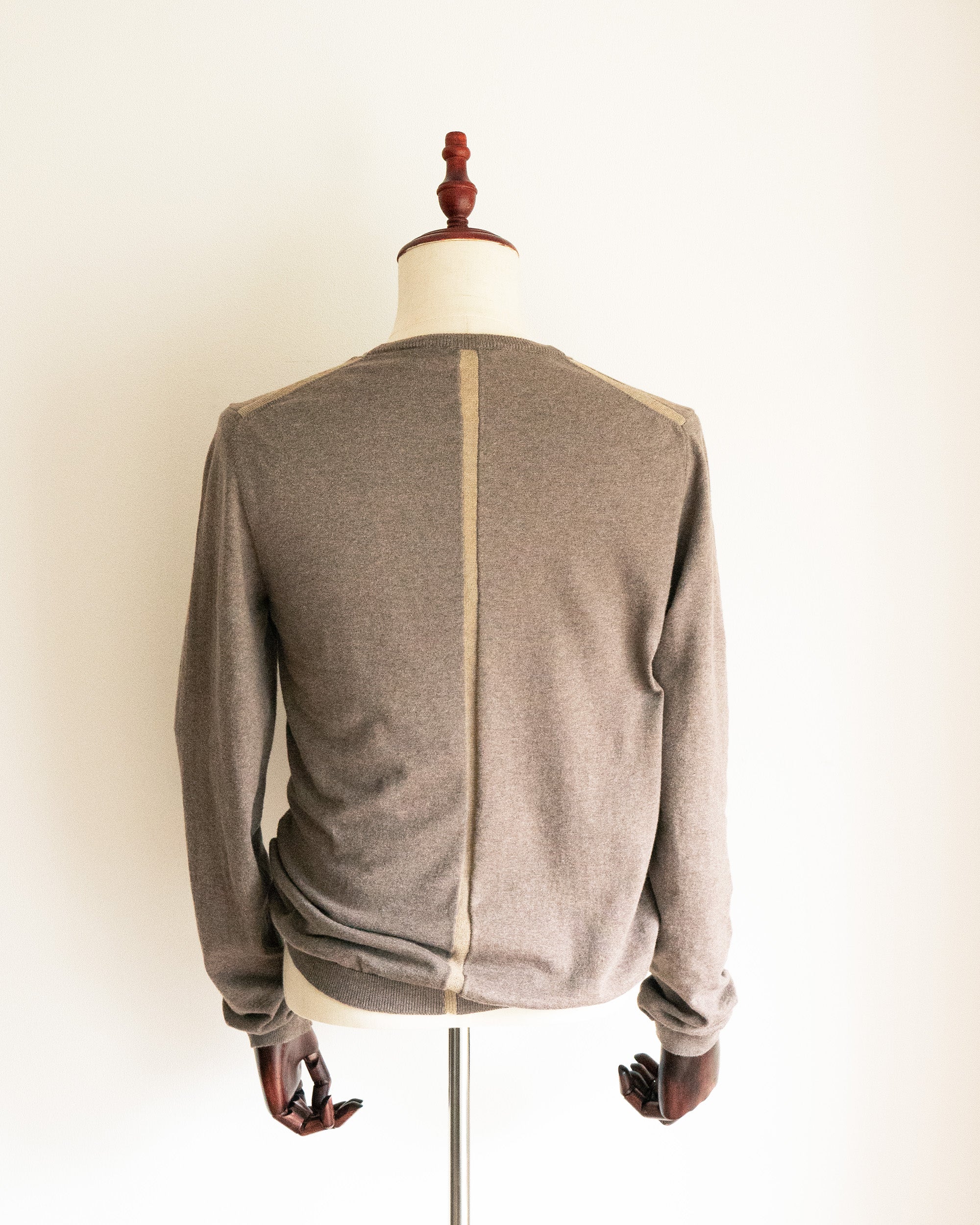 Fine Gauge Line Knit