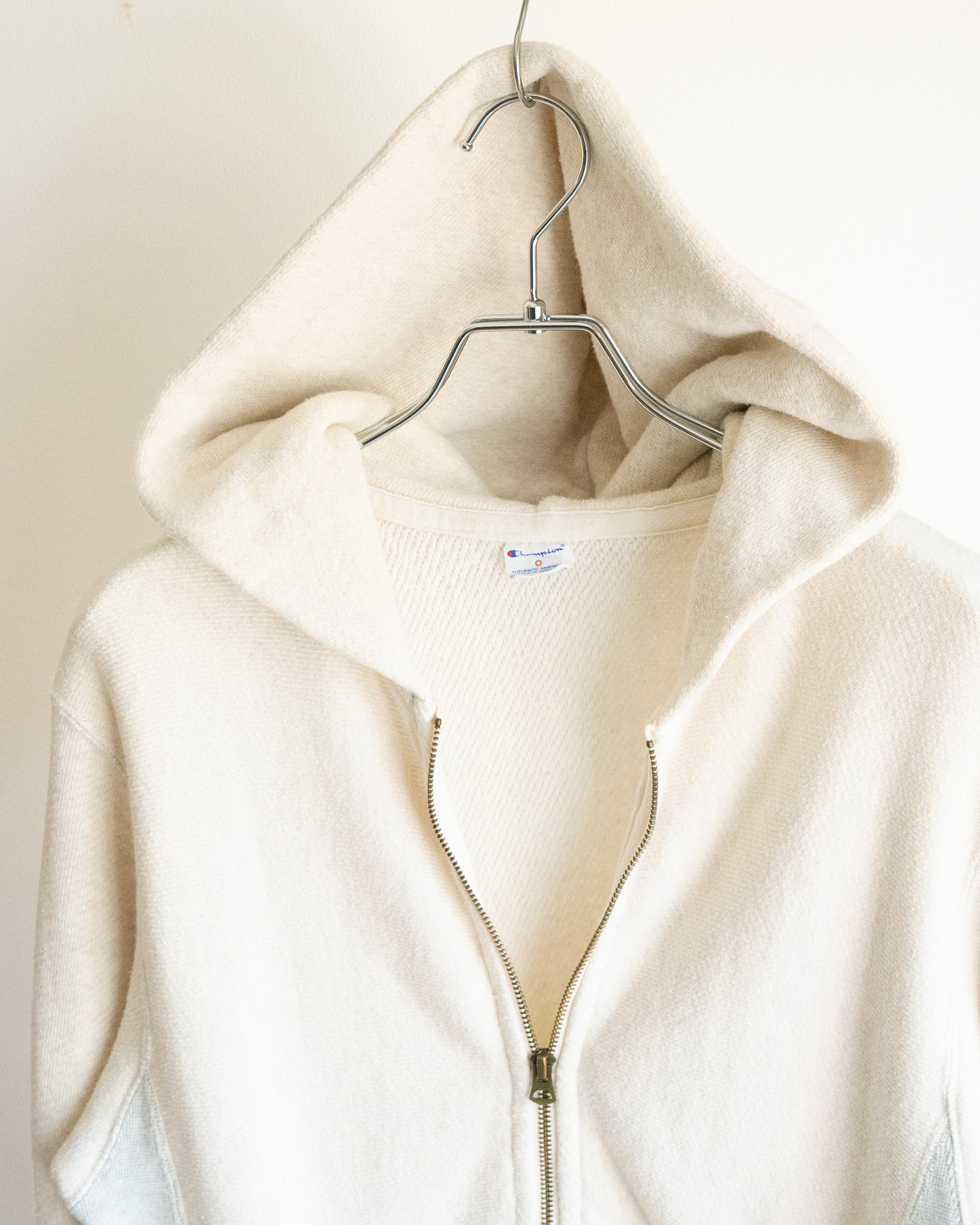 Panelled Front Zip Hoodie