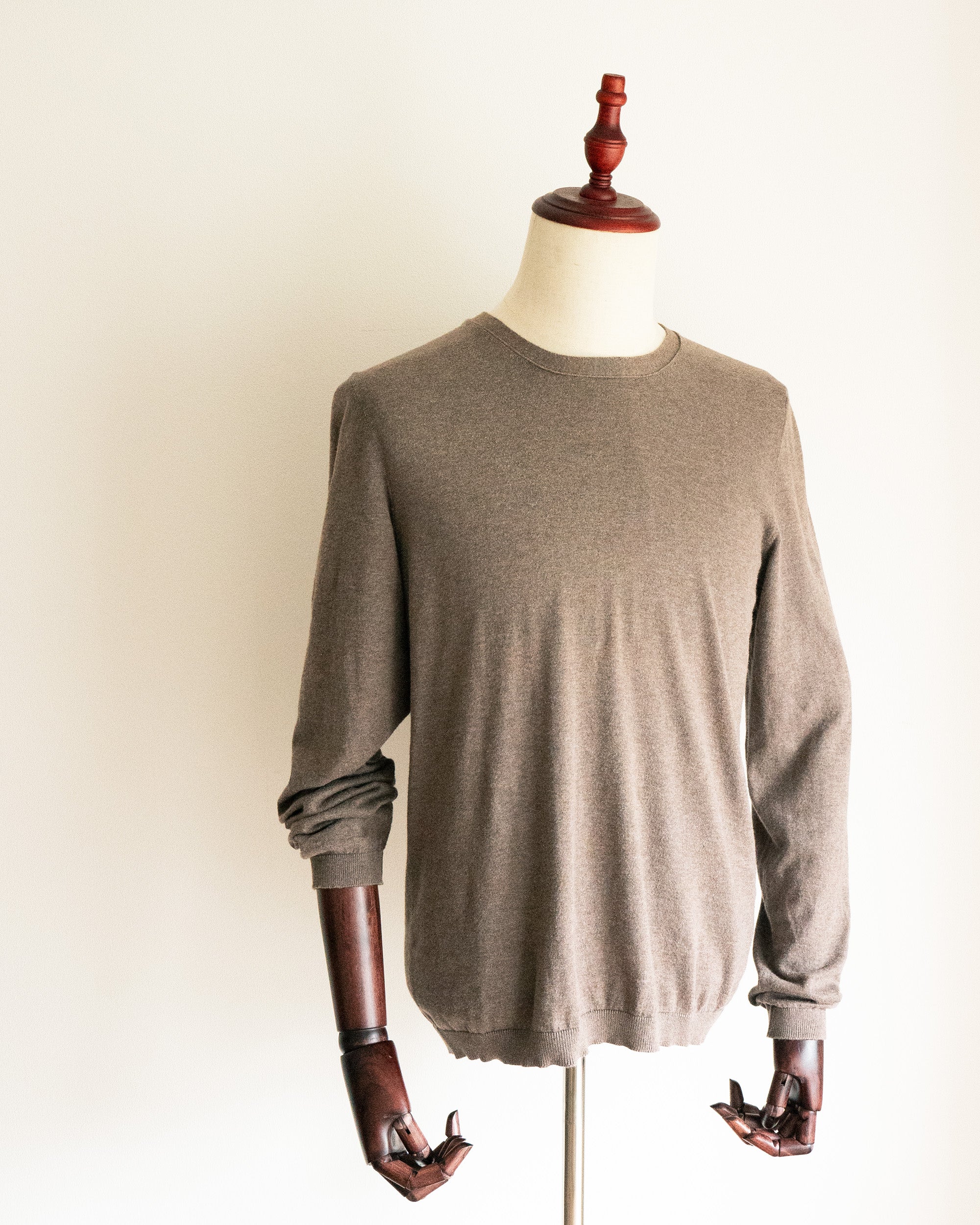 Fine Gauge Line Knit