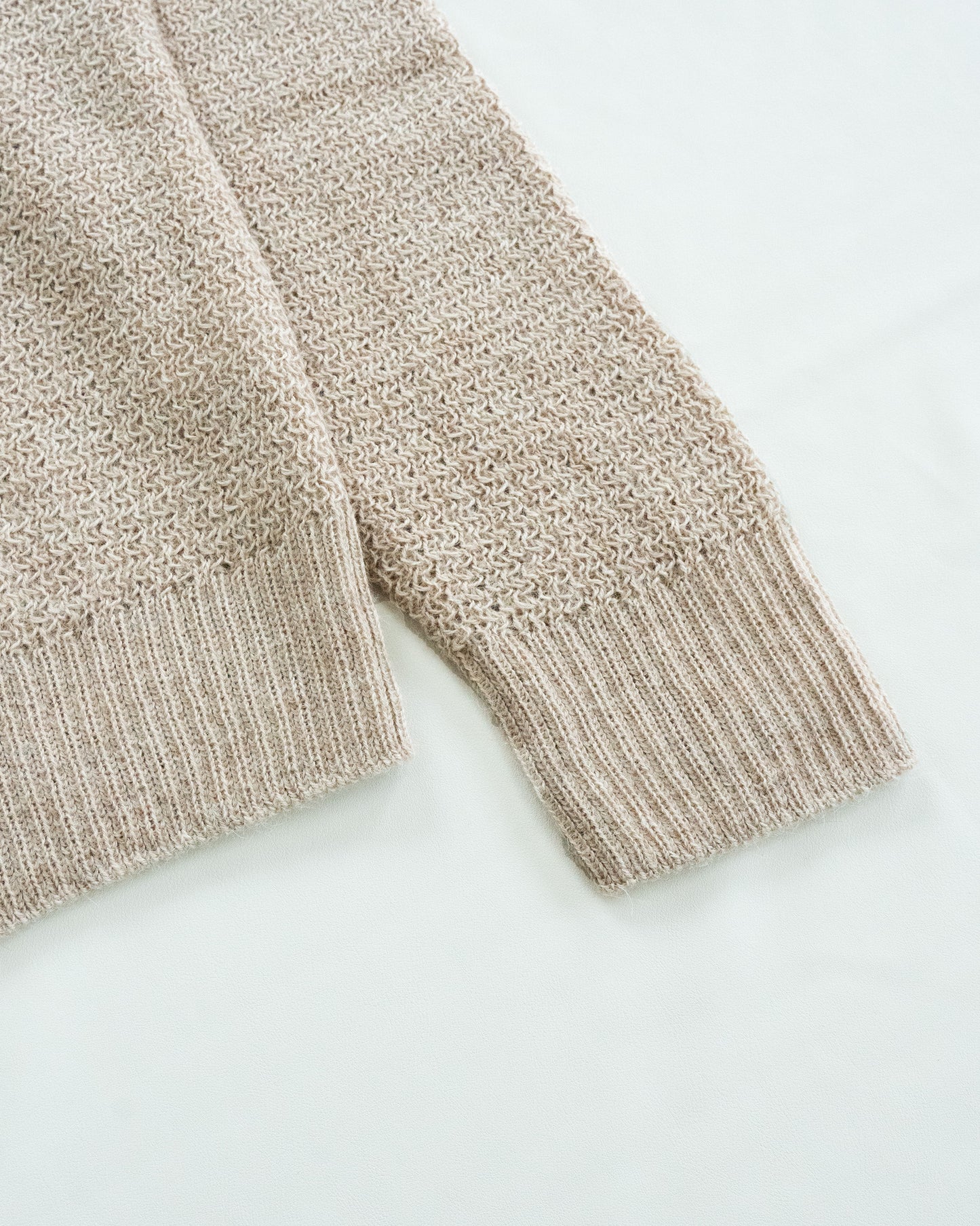 MINCA BABY ‘CUDDLE’ SWEATER, BEIGE