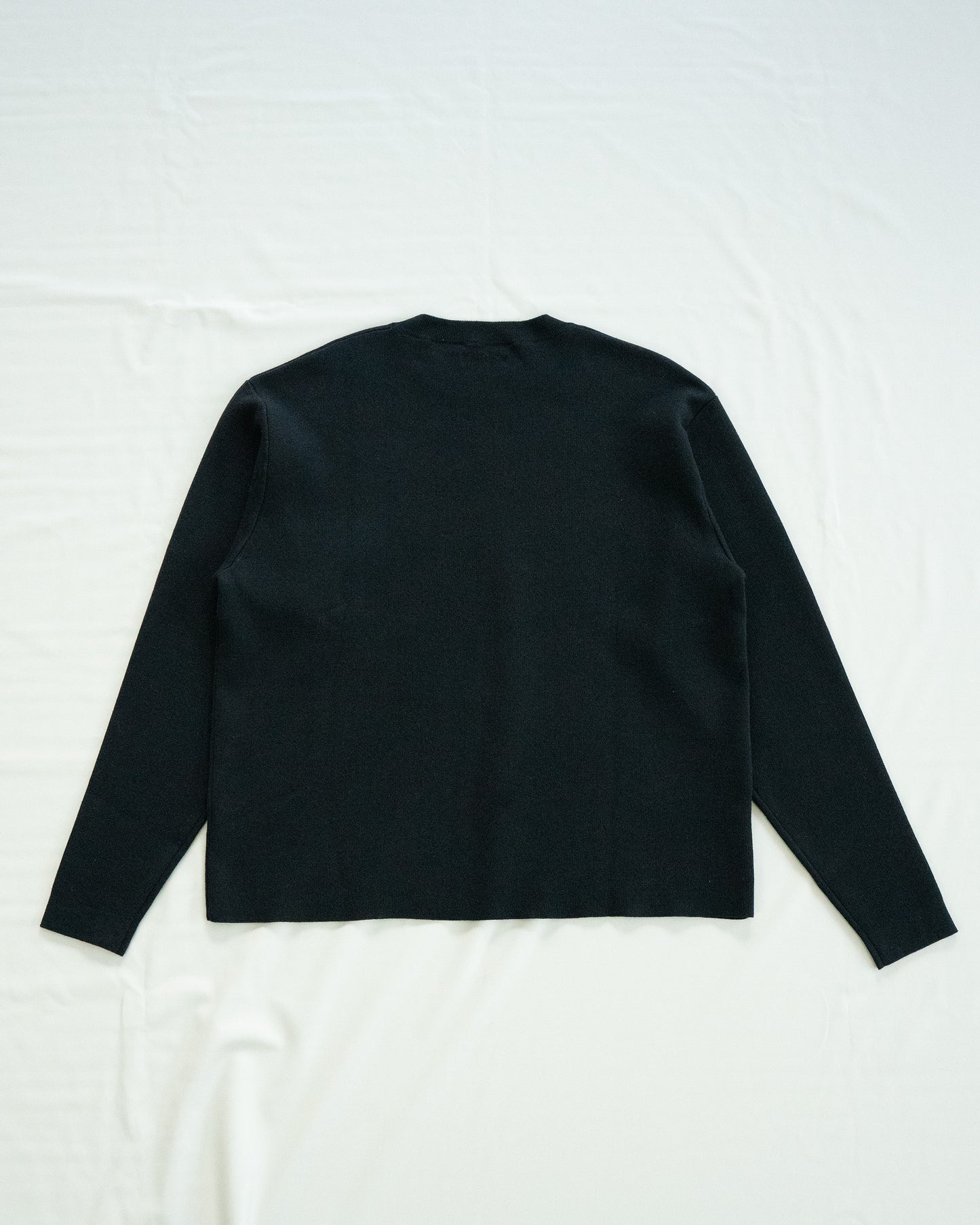 B. SWEATER L/S, BLACK