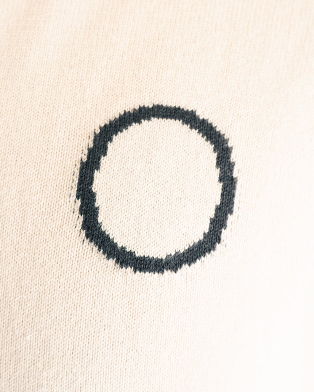 Signature Sweater, IVORY × CHARCOAL