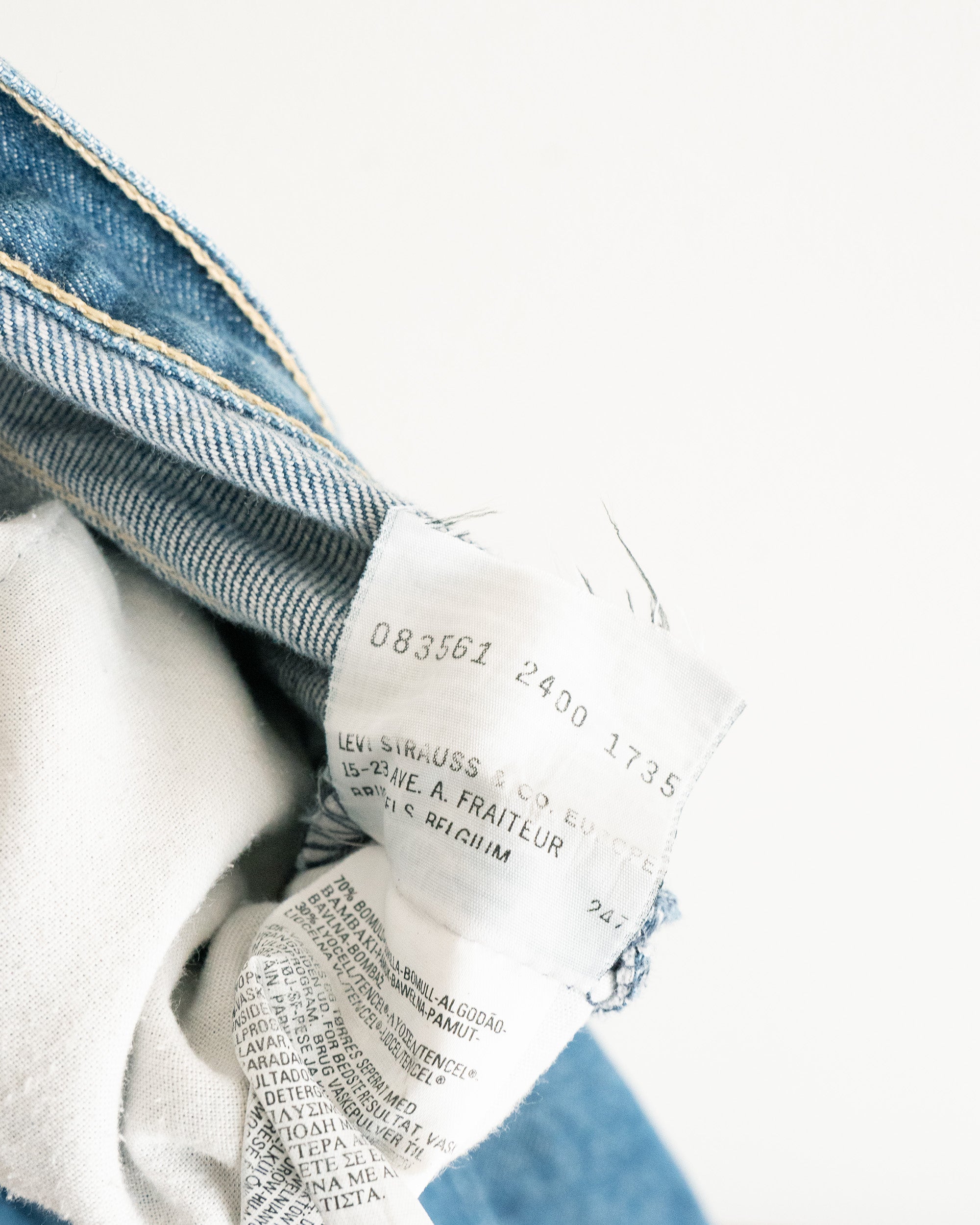 Euro Levi's Engineered Jeans