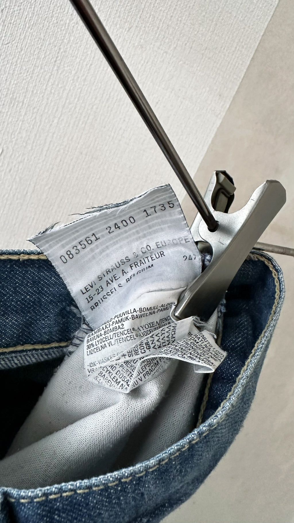 Euro Levi's Engineered Jeans